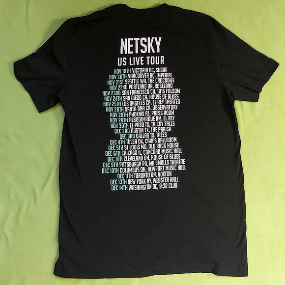 🌊 3 for 10$ 💦 // Netsky 2014 Tour Shirt - Picture 4 of 5